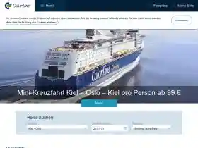 Bekomme Fähre Kiel Oslo Preisgünstig Ab 40€